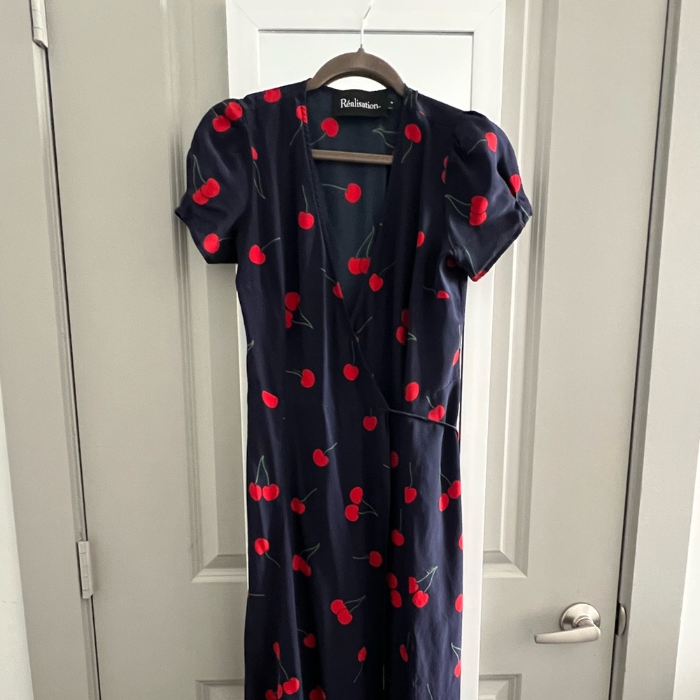NWOT Realisation Par Teale Dress Wild Cherry